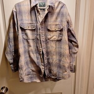 Terrain by Winsor Mens Flannel Shirt Medium